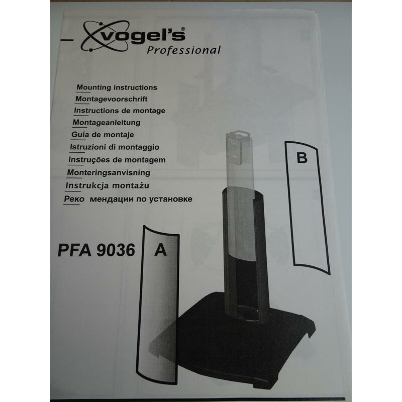 Vogels PFA 9036 Frontcover (1Set mit 5 Stk)