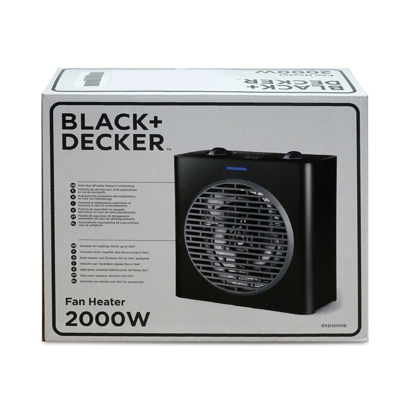 Black & Decker BXSH2003E Heizlüfter