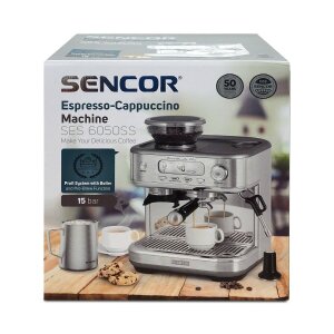Sencor SES 6050SS Espresso Maschine Siebträgermaschine