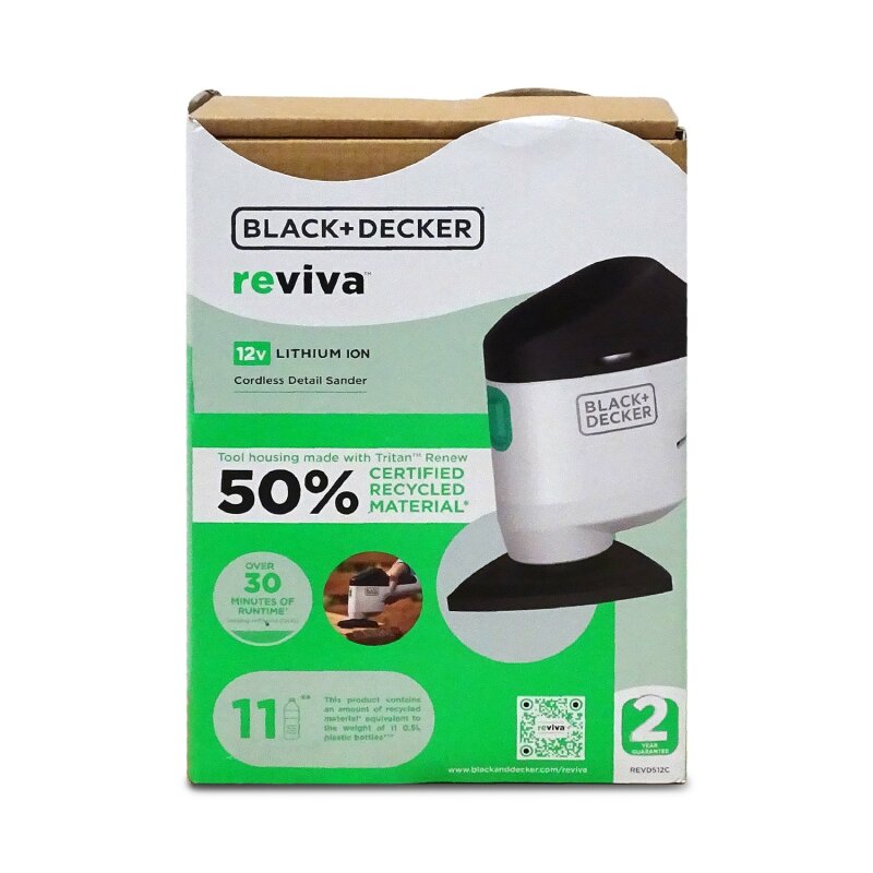 Black & Decker REVDS12C-QW Akku-Deltaschleifer