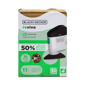 Black & Decker REVDS12C-QW Akku-Deltaschleifer