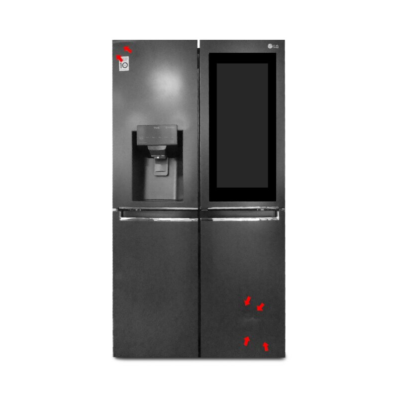 Einzelstück - LG GMX945MC9F InstaView Multi-Door-Kühlschrank