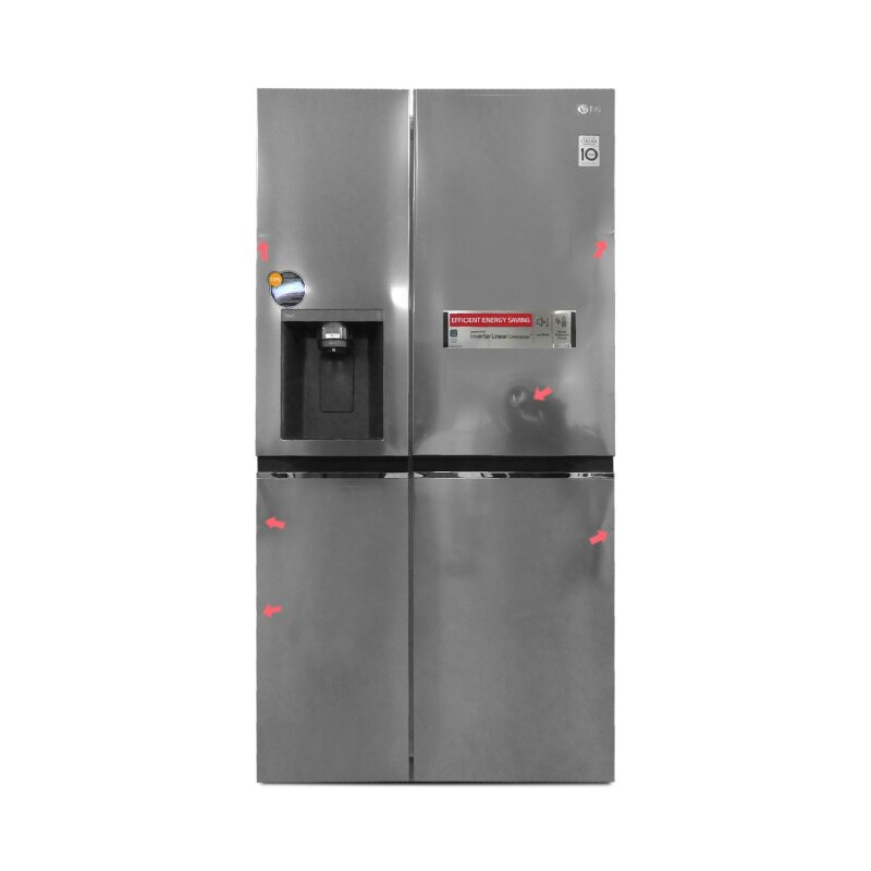 Einzelstück - LG GSLV71PZRC Side-by-Side Kühlschrank