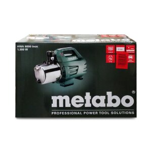 Metabo HWA 6000 Inox Hauswasserautomat Wasserpumpe 600980000