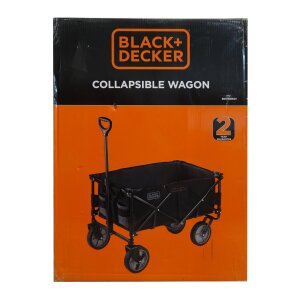 Black+Decker Bollerwagen BDCWBK01-XJ, faltbar, 80kg Traglast