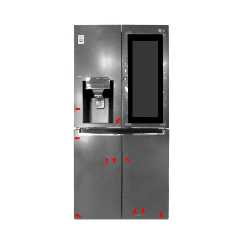 Einzelstück - LG GMX844MCBF Side-by-Side Kühlschrank