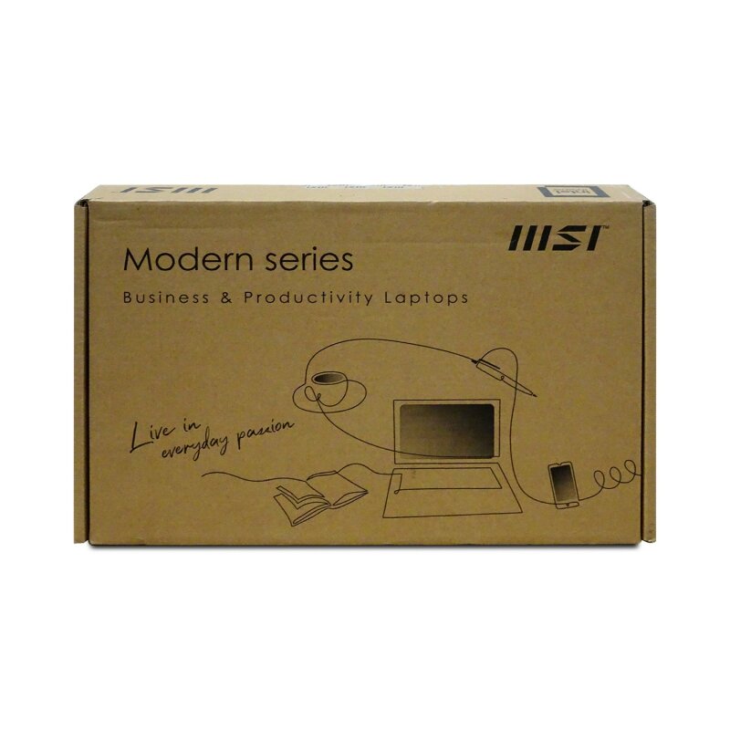 Einzelstück - MSI Modern 15 B12MO-869FR, i3-1215U, 16GB, 512GB,15,6 Full HD, Windows 11