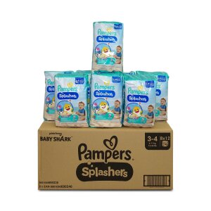 Pampers Splashers Schwimm-Windeln Größe 3-4,...