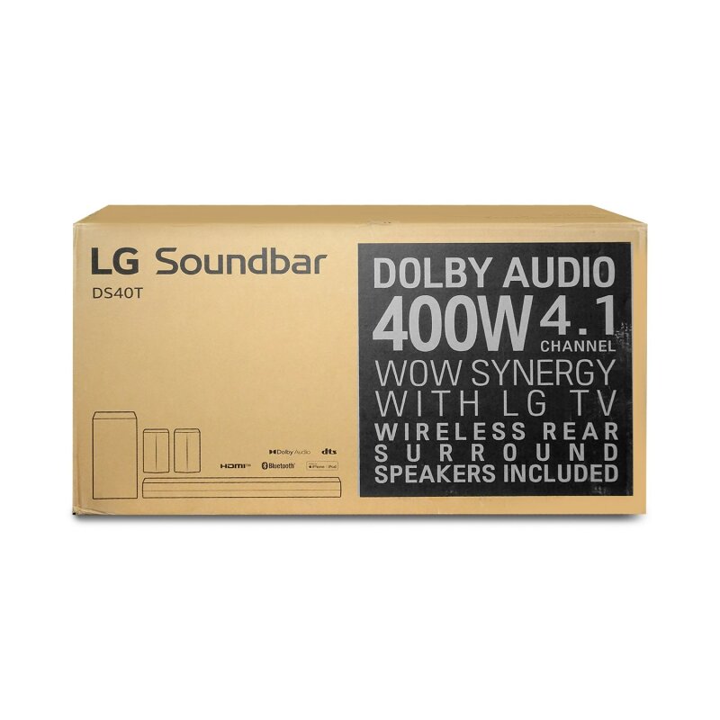 LG DS40TR 4.1 Soundbar mit kabellosen Subwoofer