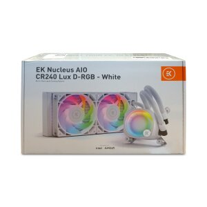 EKWB EK-Nucleus AIO CR240 Lux D-RGB White Wasserkühlung