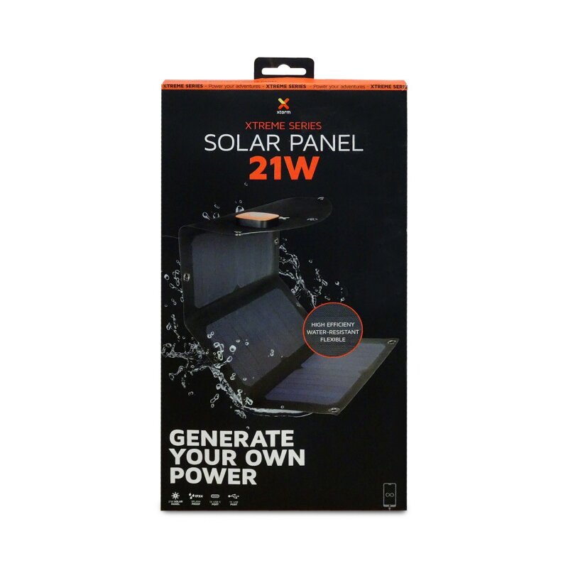 Xtorm AP275U Xtreme Series SolarBooster 21W Solarmatte schwarz