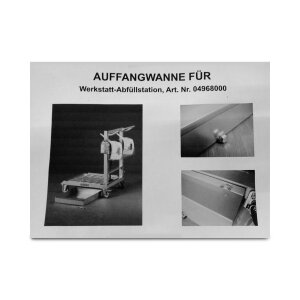 Sonax Auffangwanne für Werkstatt-Abfüllstation...