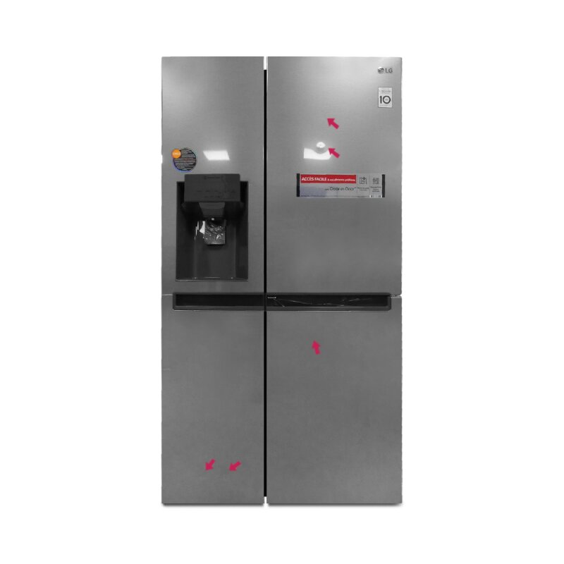 Einzelstück - LG GSJV31DSXF Side-by-Side Door-in-Door Kühlschrank