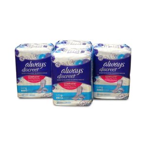Always Discreet Inkontinenz Einlagen+ Long 4 - 80 Stk.