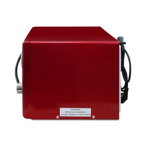 Nostalgia Retro Mikrowelle, rot, 800 Watt
