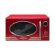 Nostalgia Retro Mikrowelle, rot, 800 Watt