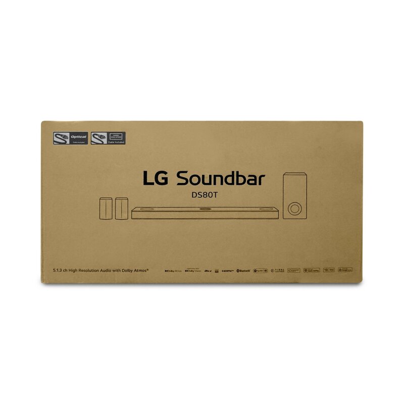 LG DS80TR 5.1.3 Kanal Soundbar mit Subwoofer