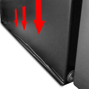 Einzelstück - Haier HDW5620CNPD Kühl-Gefrierkombination