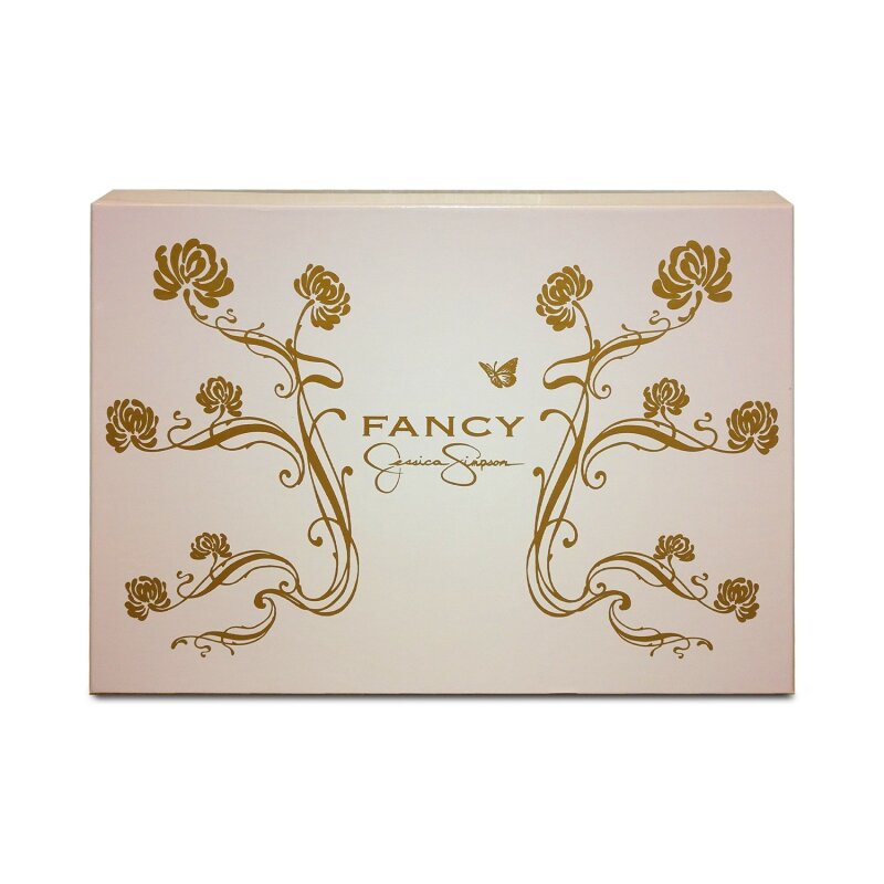 Fancy by Jessica Simpson Geschenk-Set 3.4 oz Parfume + Lotion + Shower Gel